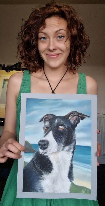 Lantabell Pet Portrait Artist.